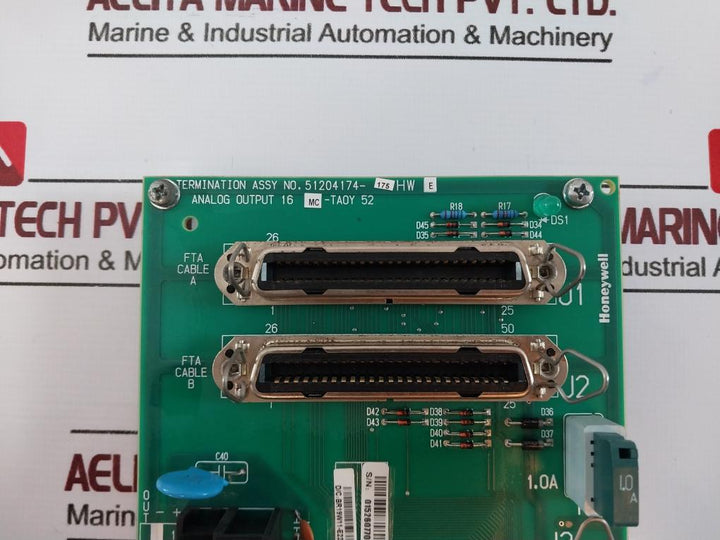 Honeywell 51204174-175 Hw:B Analog Output Rev.B 16 Mu-taoy 52 Mc 51204173-100 94V-0