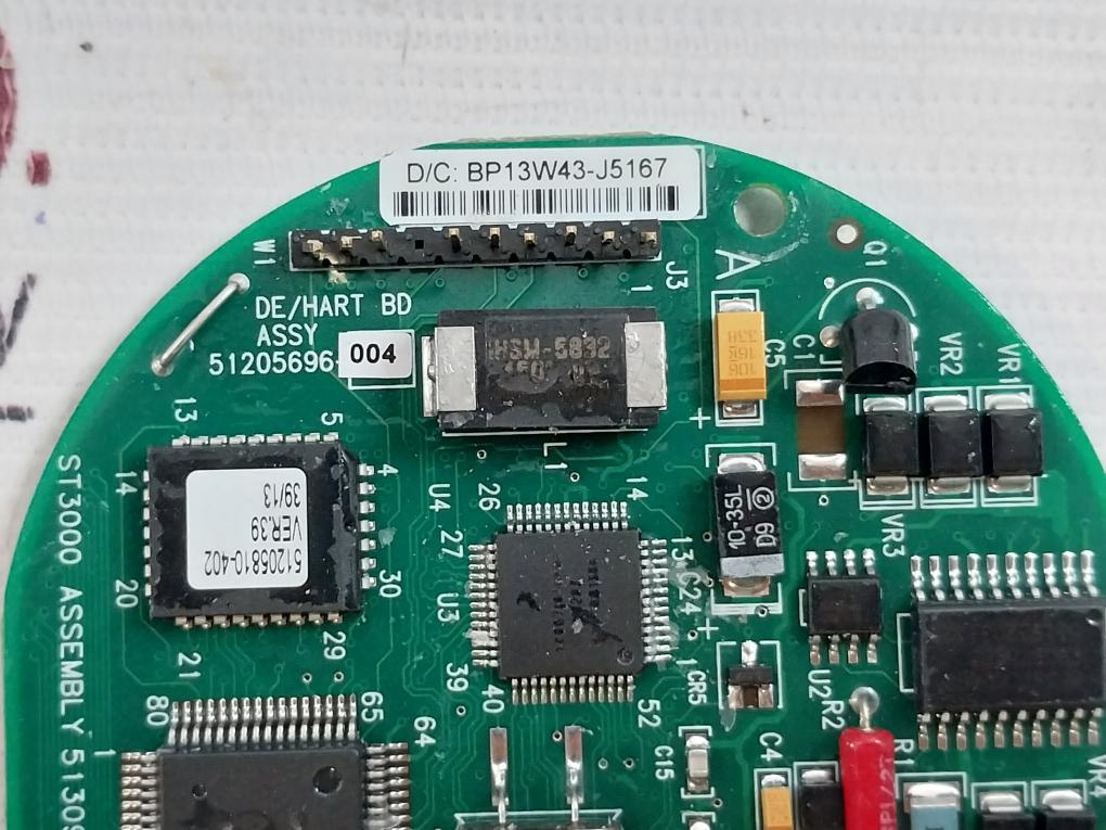 Honeywell 51205696-004 Temperature Transmitter Pcb Rev.M M1 94V-0 Ver.39