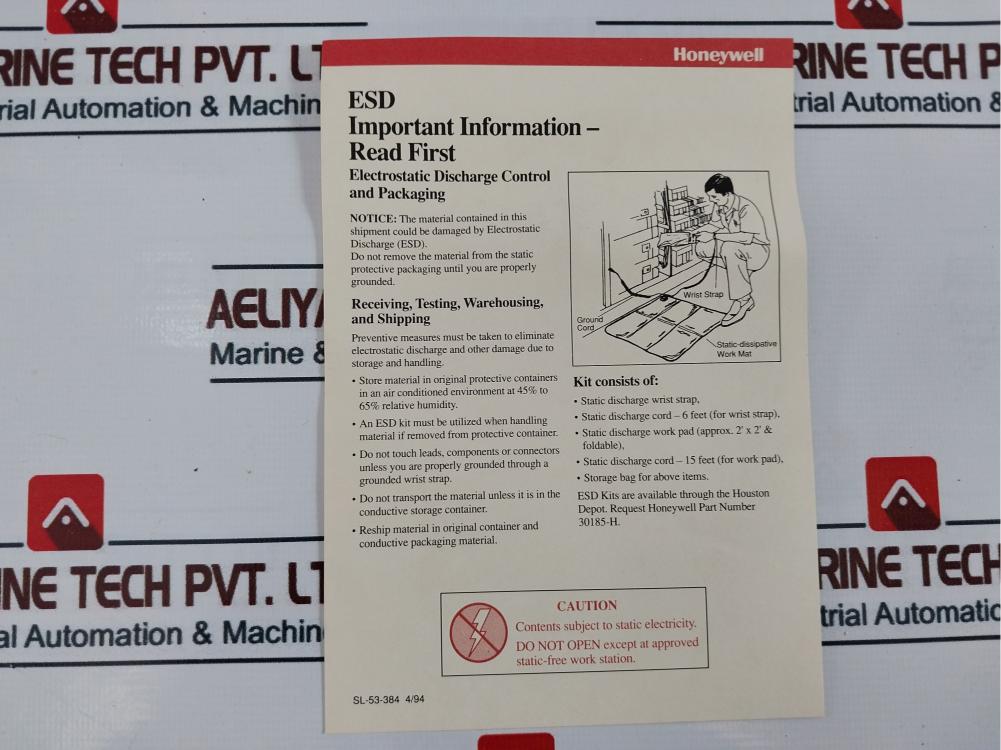 Honeywell 51301874-100 Pc Board 51301875-100 Rev.f