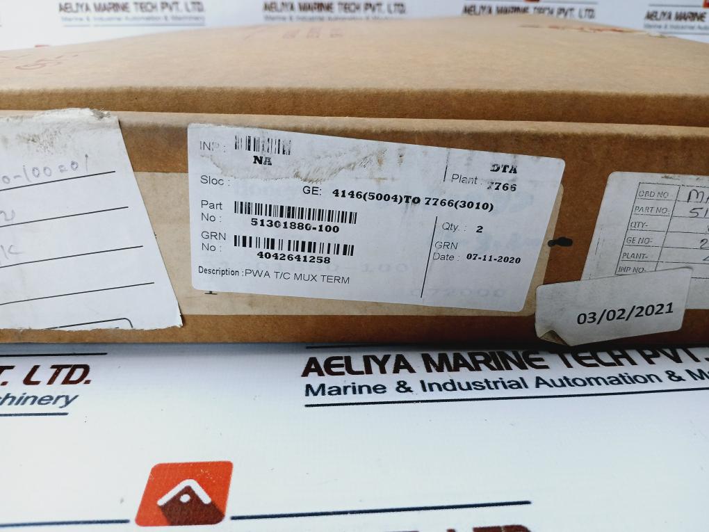 Honeywell 51301880-100 Terminal Board Rev: D