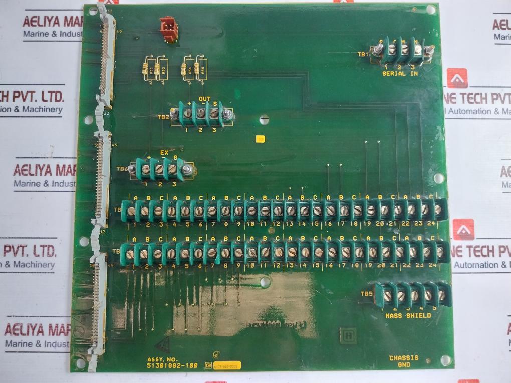 Honeywell 51301882-100 Rtd Mux Terminal Circuit Board Rev C