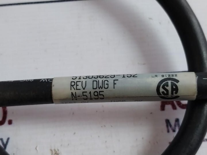 Honeywell 51303629-152 Portable Power Cord P-136-40 Msha