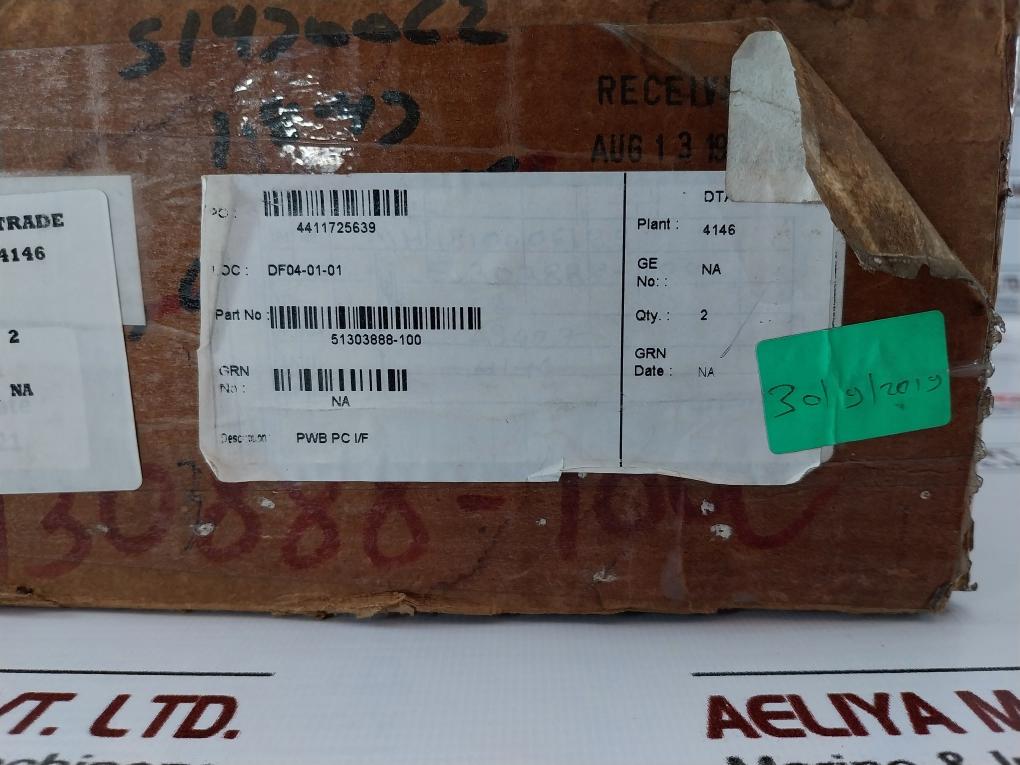 Honeywell 51303888-100 Pwb Pc Interface Board Rev.D