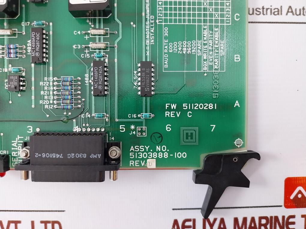 Honeywell 51303888-100 Pwb Pc Interface Board Rev.D