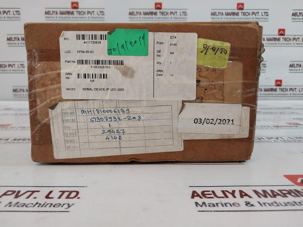 Honeywell 51303932-203 Serial Device Interface Fta For Udc 6000 Mu-tsdu02 Rev E