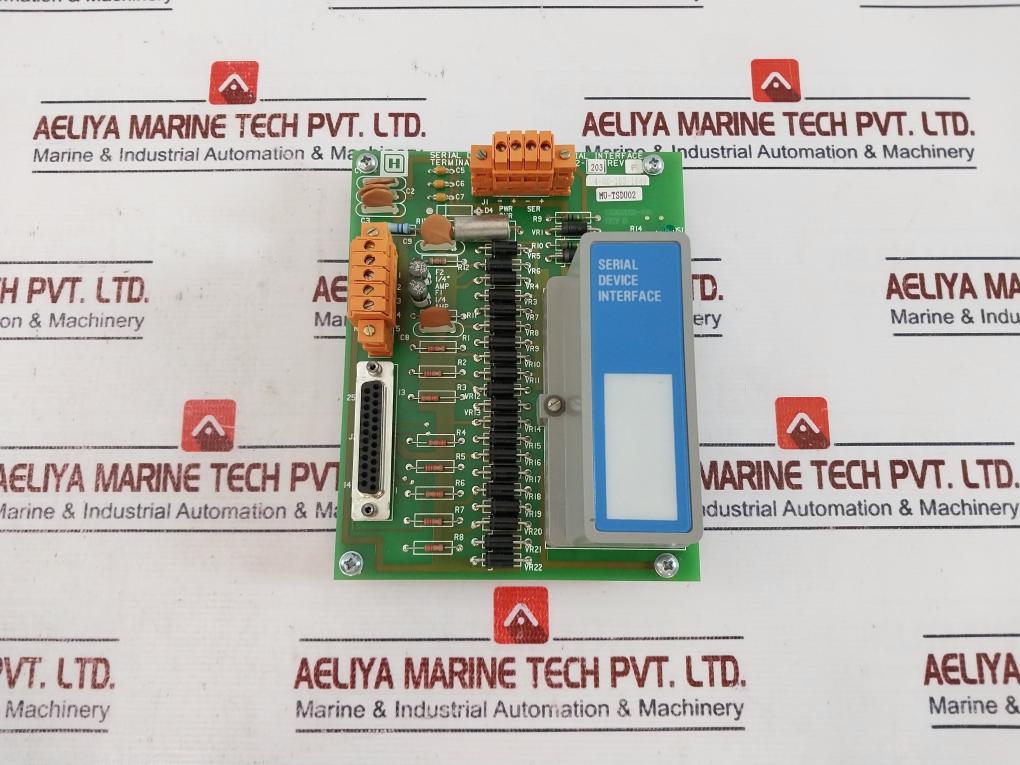 Honeywell 51303932-203 Serial Device Interface Fta For Udc 6000 Mu-tsdu02 Rev E