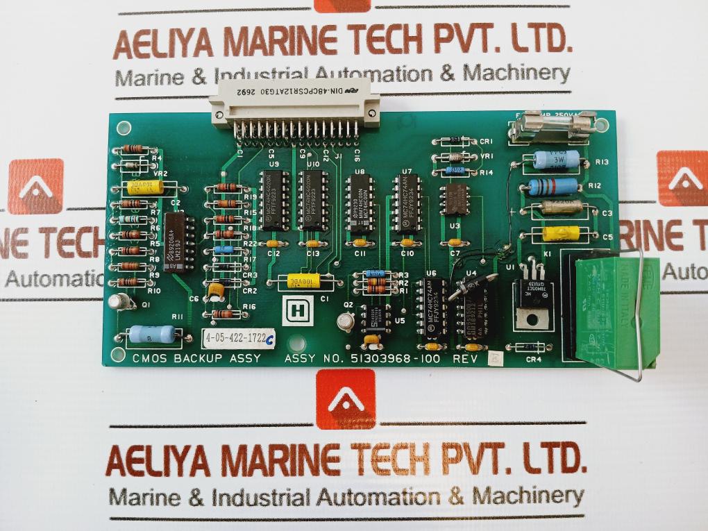 Honeywell 51303968-100 CMOS Backup Assembly Board 51303967-100 REV B
