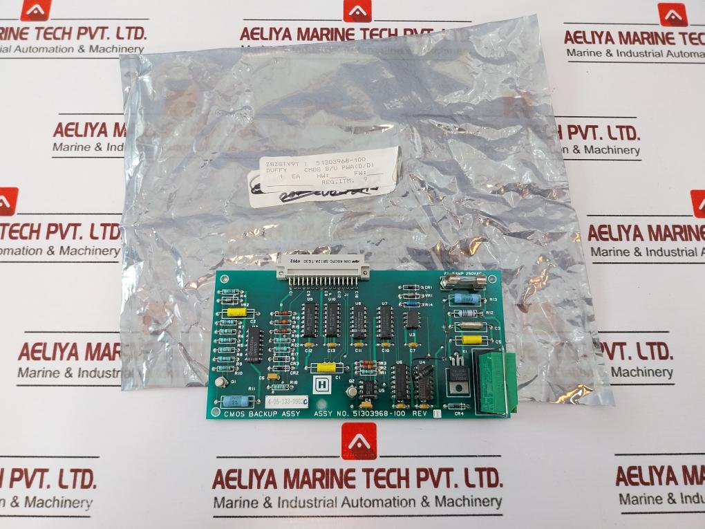 Honeywell 51303968-100 REV E CMOS Backup Assembly Board 51303967-100 REV B