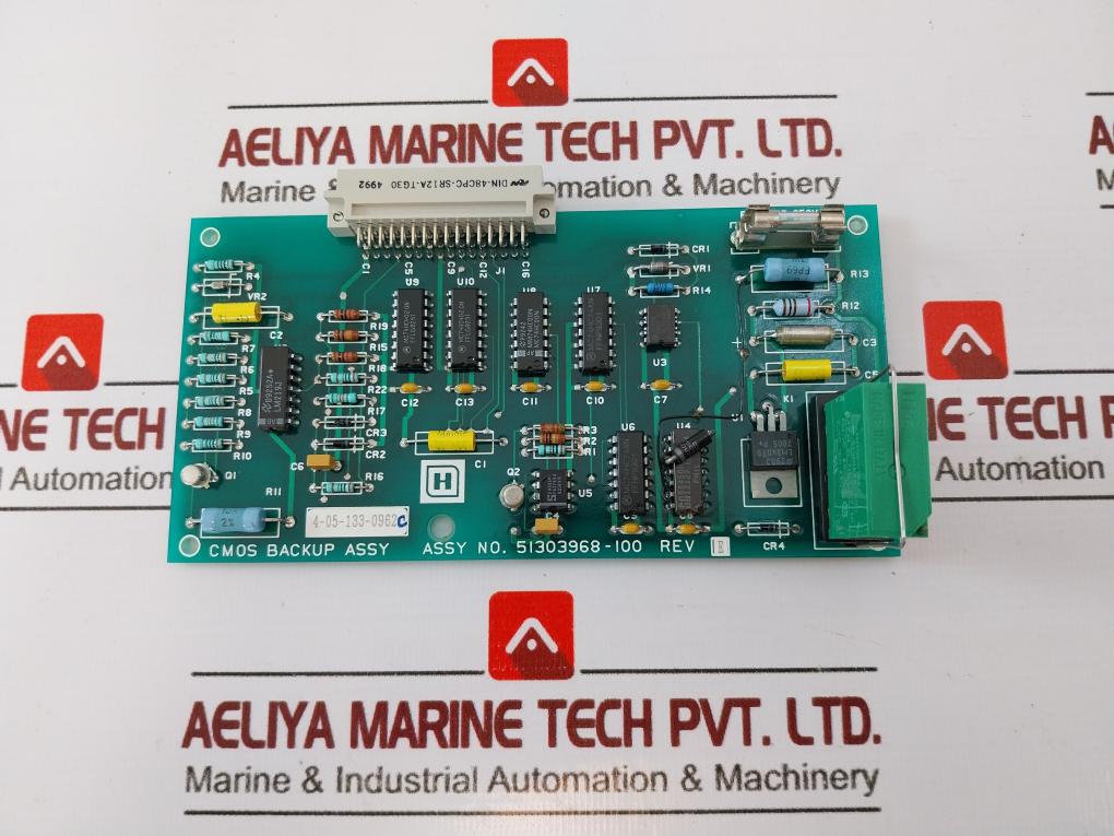 Honeywell 51303968-100 REV E CMOS Backup Assembly Board 51303967-100 REV B