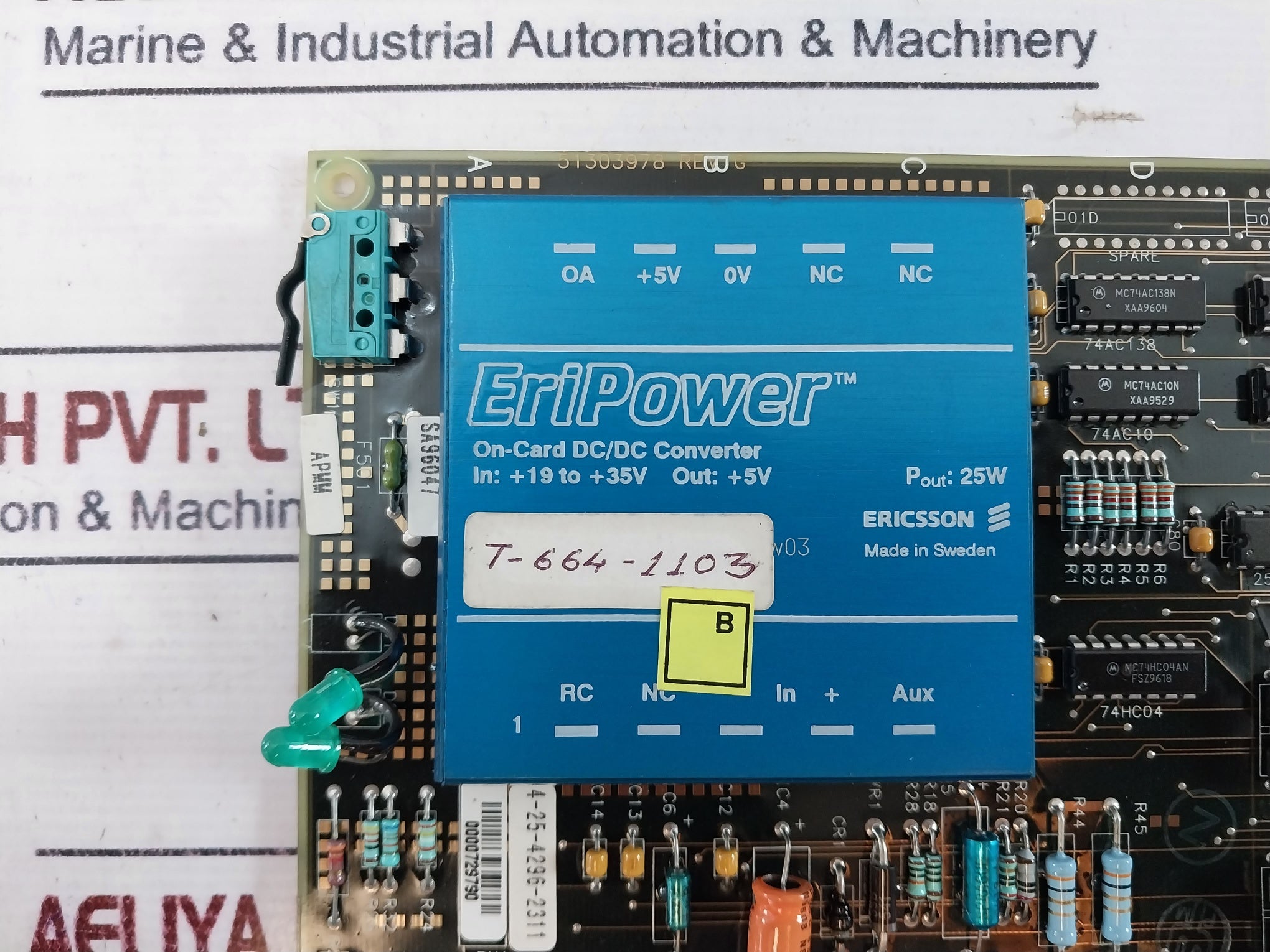Honeywell 51303979-500 I/o Link Interface Module
