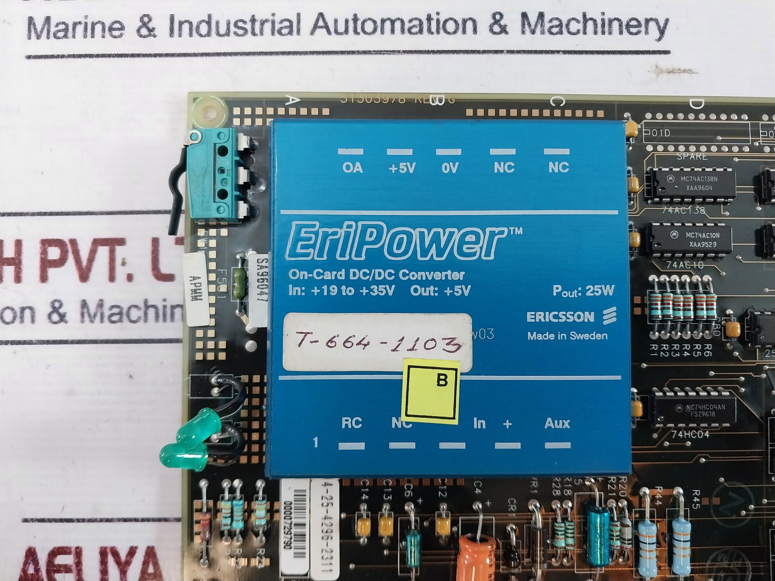 Honeywell 51303979-500 I/o Link Interface Module