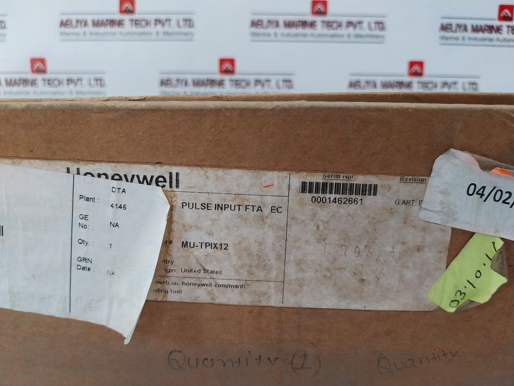 Honeywell 51304084-125 Pulse Input High Level Termination Board