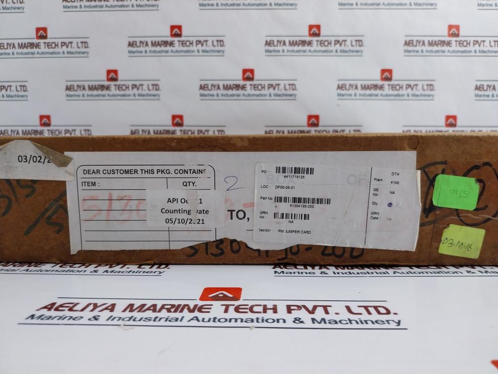 Honeywell 51304190-200 E Jumper Card 51304189 Rev A