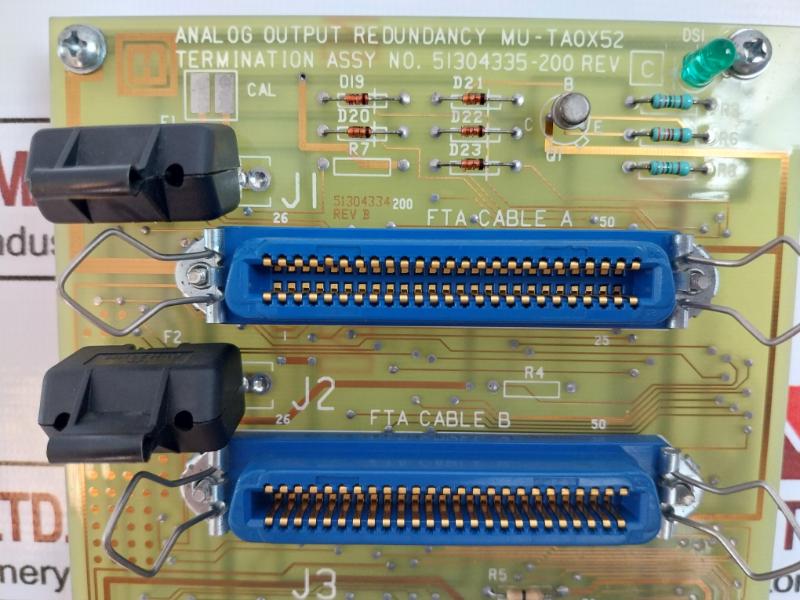 Honeywell 51304335-200 Analog Output Redundancy Switching Module Rev.c