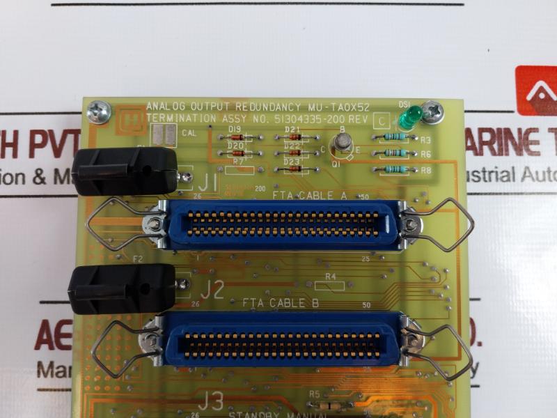 Honeywell 51304335-200 Analog Output Redundancy Switching Module Rev.c