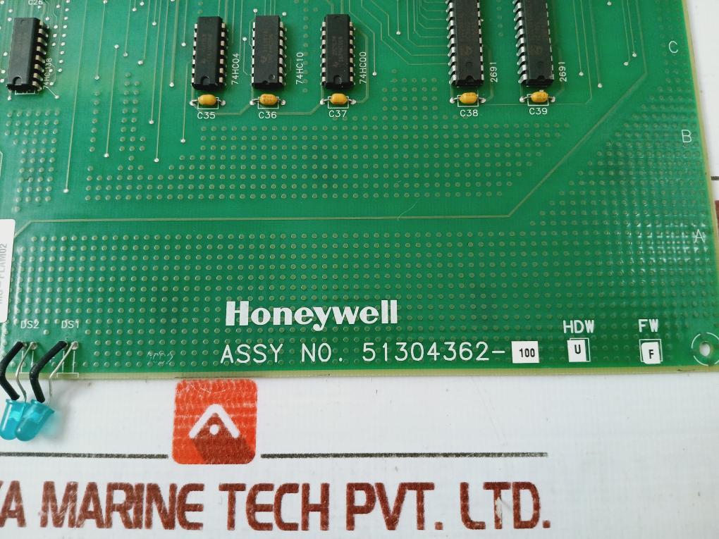 Honeywell 51304362-100 Low Level Analog Module Rev F Mu-plam02 0100697549