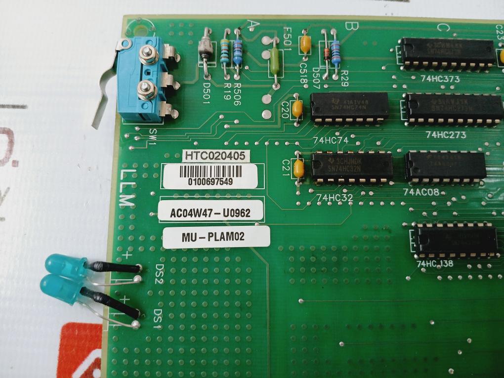 Honeywell 51304362-100 Low Level Analog Module Rev F Mu-plam02 0100697549