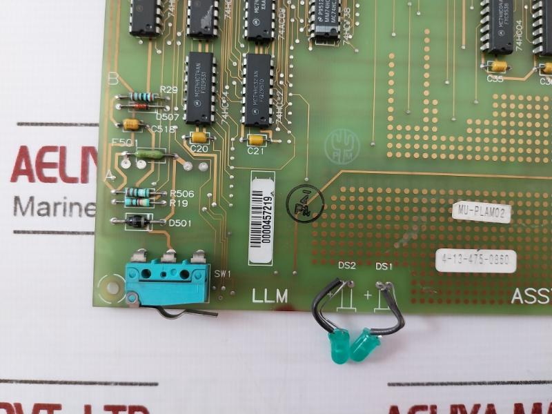 Honeywell 51304362-100 Low Level Analog Mux Mu-plam02 Rev. C 94V-0