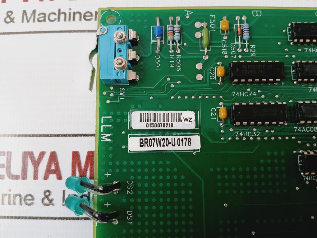 Honeywell 51304362-150 Low Level Analog Module Mc-plam02 Rev F 51304361-100