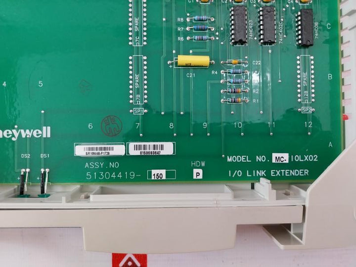 Honeywell 51304419-150 I/O Link Extender Module Mc-iolx02 Rev. F Hdw: P Dcmc