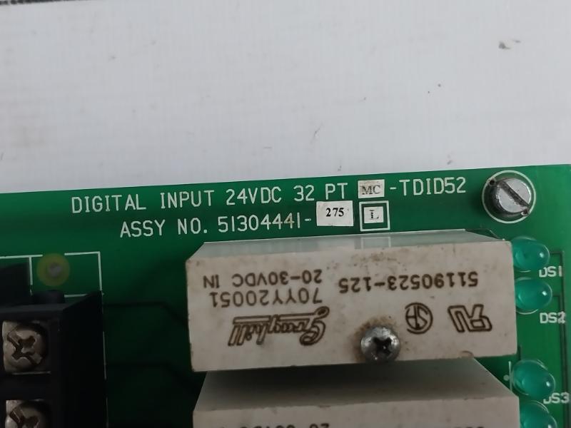 Honeywell 51304441-275 Digital Input Module 24Vdc 32 Pt Mc-tdid52