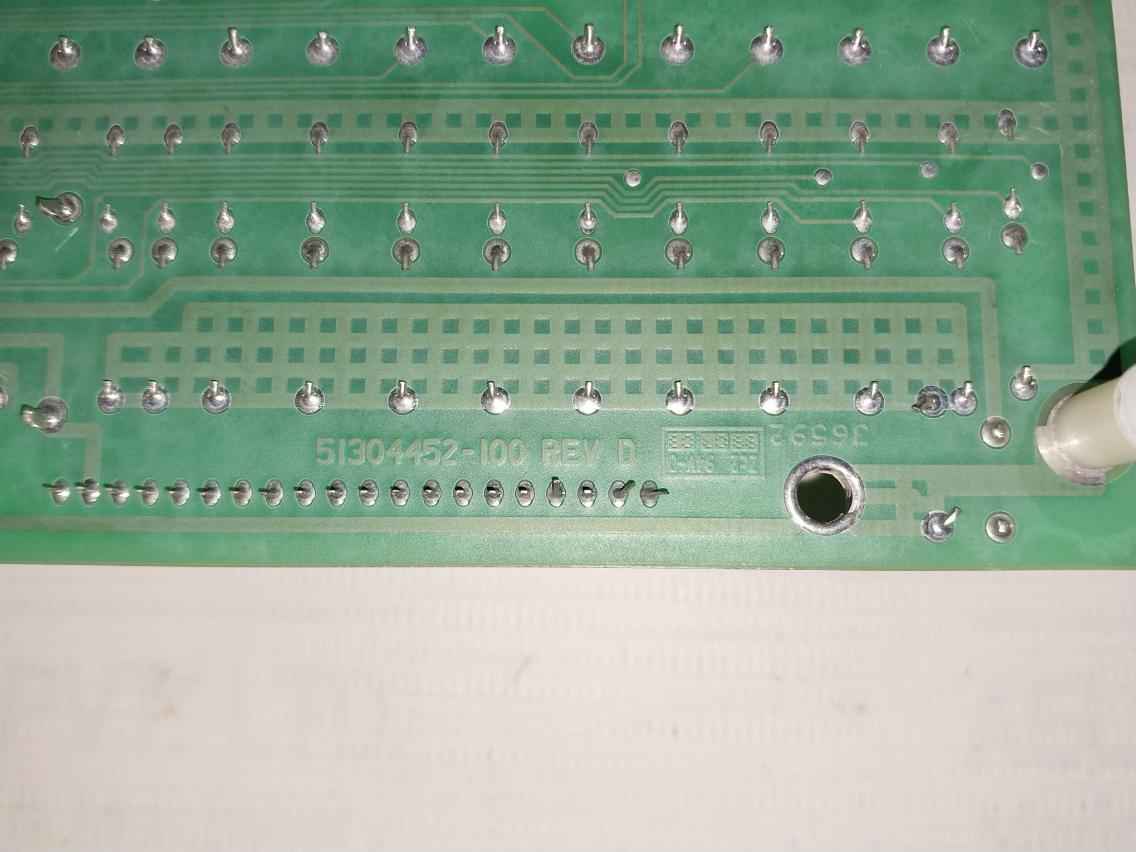 Honeywell 51304453-100 Analog Input High Level 51304452-100 Rev D 94V