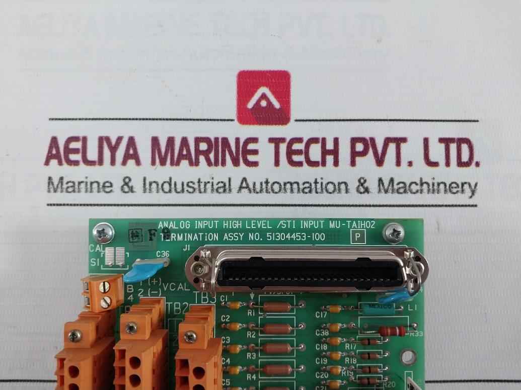 Honeywell 51304453-100 Analog Input High Level 51304452-100 Rev D 94V