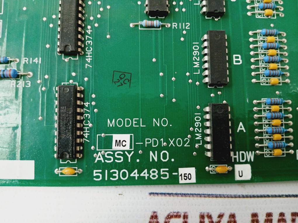 Honeywell 51304485-150 Digital Input Module Mc-pd1X02 D2 94V-0