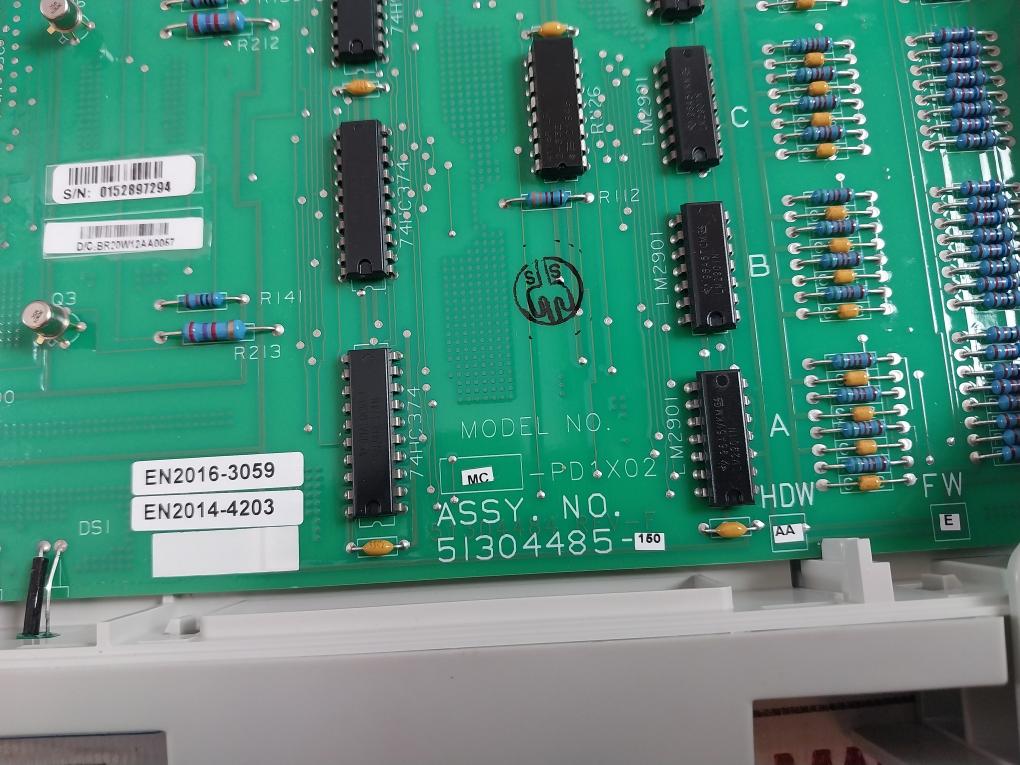 Honeywell 51304485-150 Digital Input Module Mc-pd1X02 Rev.E Hdw Aa