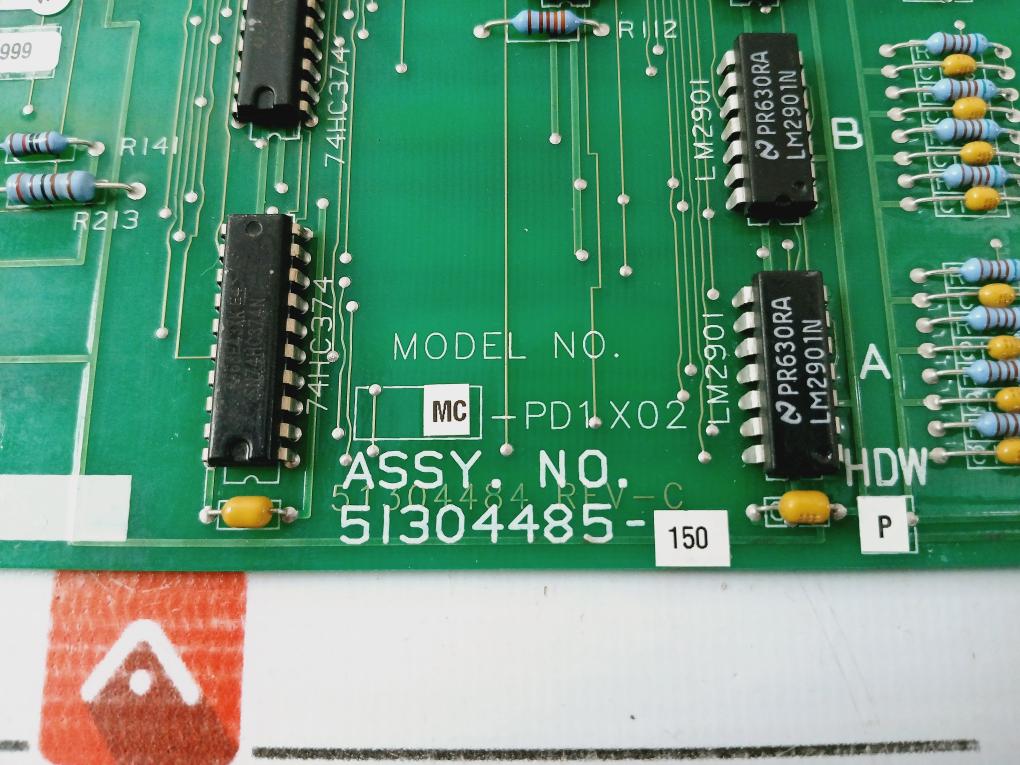 Honeywell 51304485-150 Digital Input Processor Module Rev C 51304484-100 94V-0