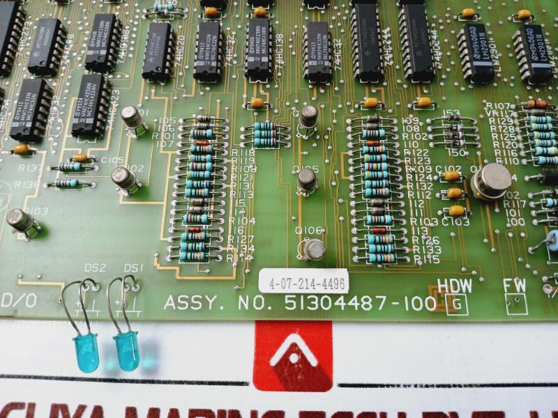 Honeywell 51304487-100 Digital Output Module Rev B 51120578-101, 4-07-214-4496