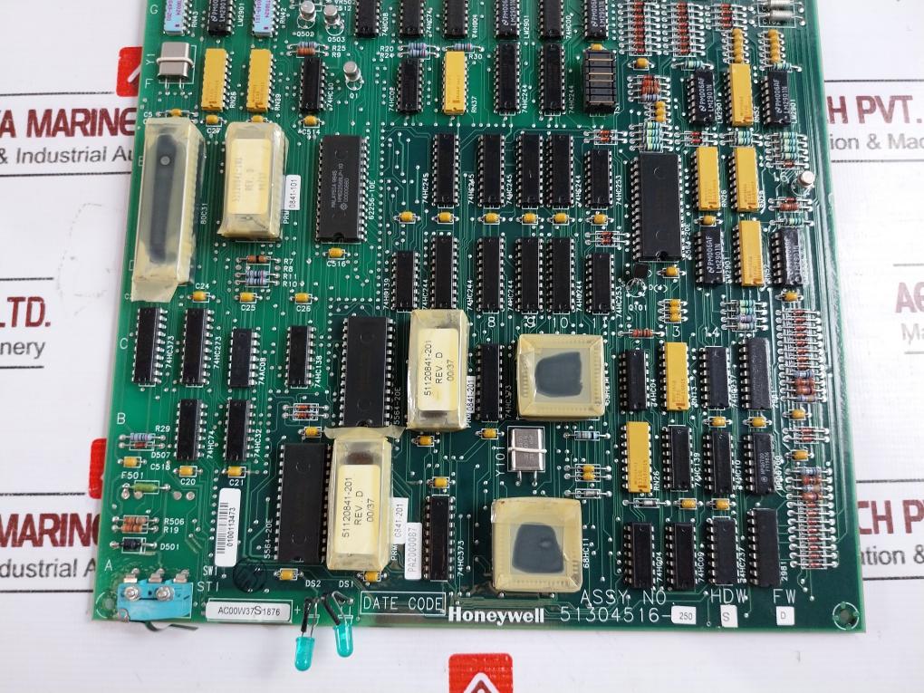 Honeywell 51304516-250 Interface Module 51304515-100 Rev.B 94V-0 Ac00W37S1876