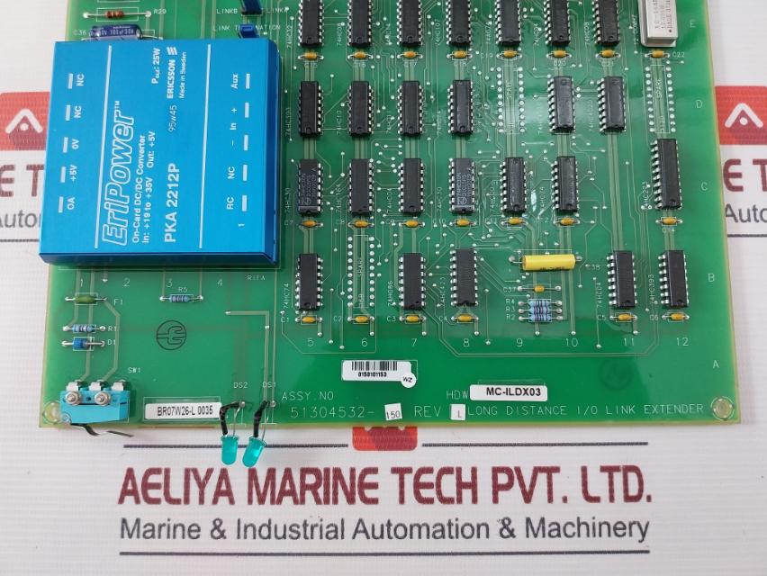 Honeywell 51304532-150 Pcb For Long Distance I/O Link Ul94V0 06W24 Mc-ildx03
