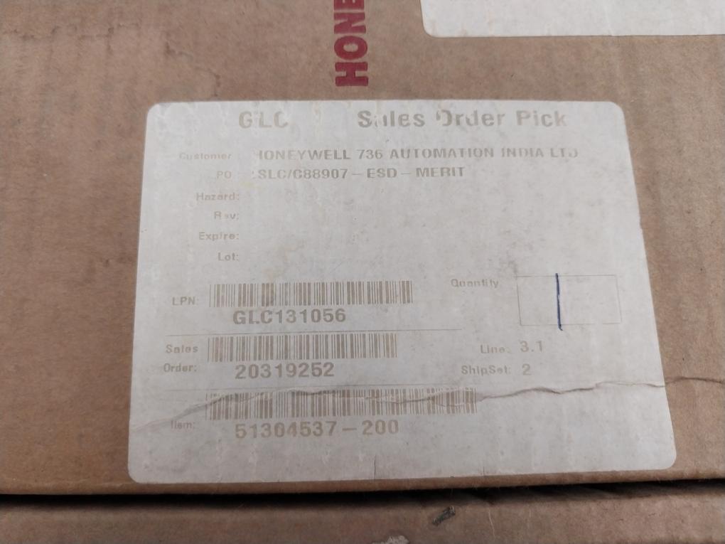 Honeywell 51304537-200 Input/output Circuit Board 94v
