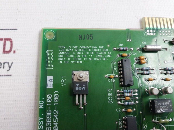 Honeywell 51304542-100 Pcb Control Board Nj05 Vr1 Rev.B Us1-4-1