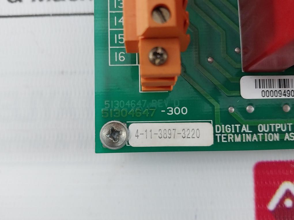 Honeywell 51304650-100 Digital Output Termination Pcb Card Rev.K
