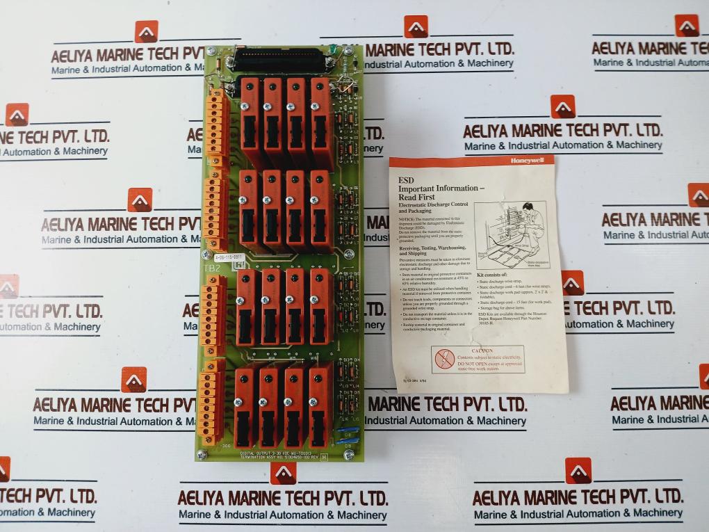 Honeywell 51304650-100 Mu-td0D13/ Mu-tdod13 Digital Output Fta Ss Relay Rev. H