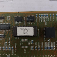 Honeywell 51304672-100 Analog Output Board Rev: D 51304671 Hdw: G Fw: D 94V-0