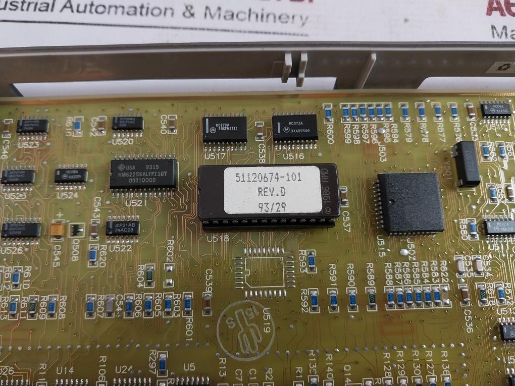 Honeywell 51304672-100 Analog Output Module Hdw. E1 Rev. D 51304671