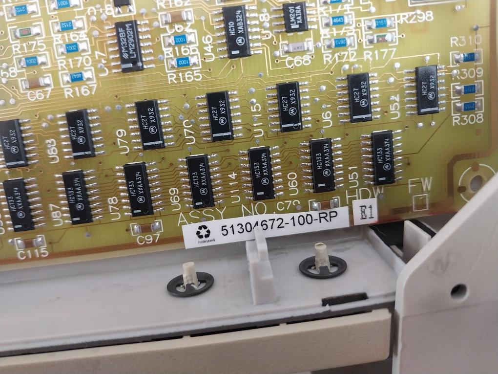 Honeywell 51304672-100 Analog Output Module Hdw. E1 Rev. D 51304671