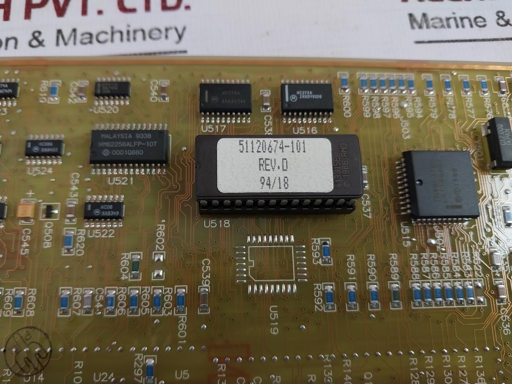 Honeywell 51304672-100 Analog Output Processor 94V-0 Assy:51304672-100 Rev:D