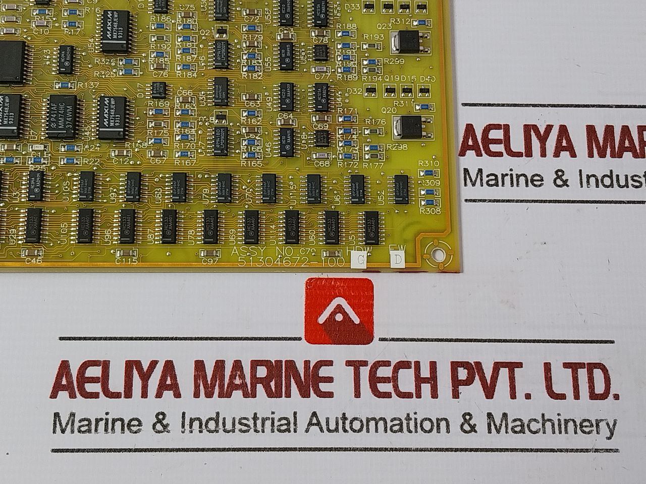 Honeywell 51304672-100 Analog Output Processor 94V-0 Assy:51304672-100 Rev:D