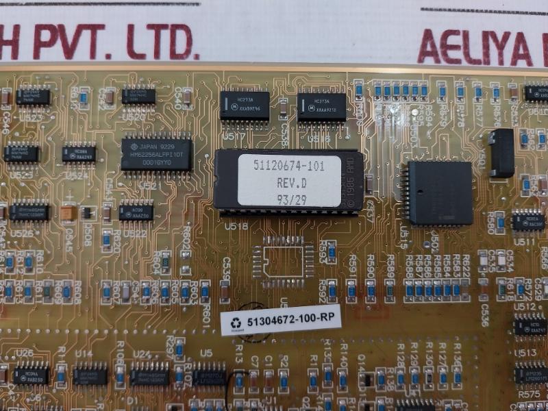 Honeywell 51304672-100 Analog Output Processor Rev D 51304671-100 94V-0