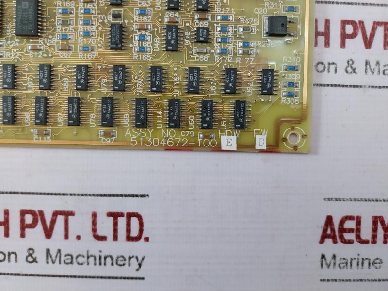 Honeywell 51304672-100 Analog Output Processor Rev D 51304671-100 94V-0