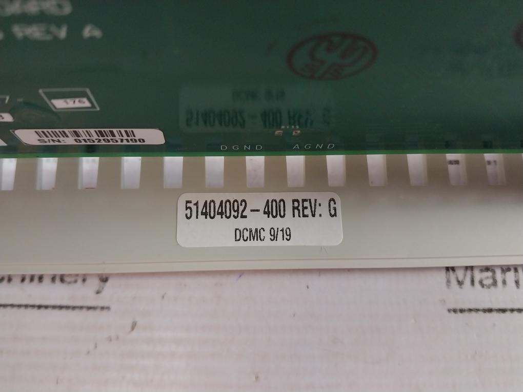 Honeywell 51304754-176 High-level Analog Input Card Module Pm-ai Motherboard