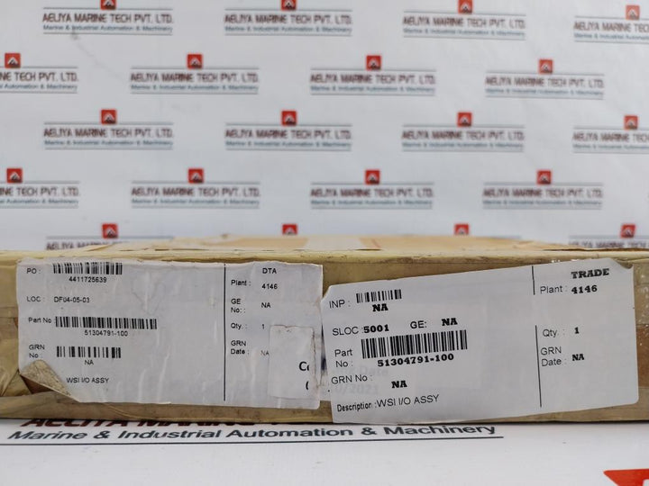 Honeywell 51304791-100 WSI I/O Card 51304790-100 REV B