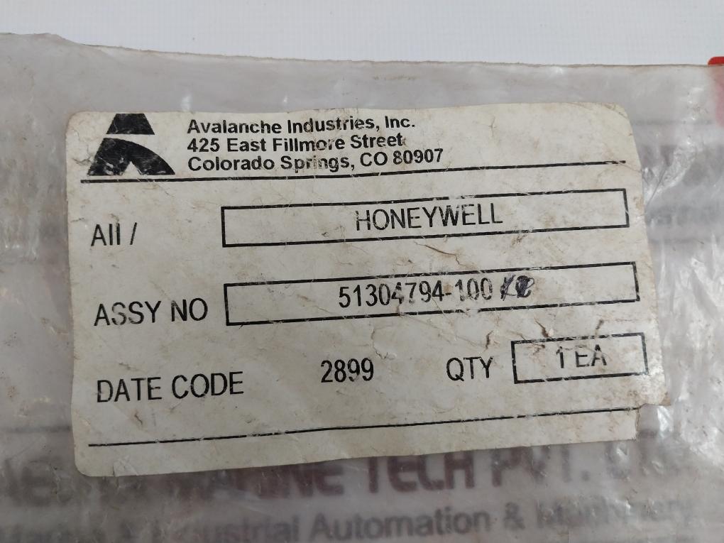 Honeywell 51304794-100 Wda Power Cable Rev Dwg C C&k 7201