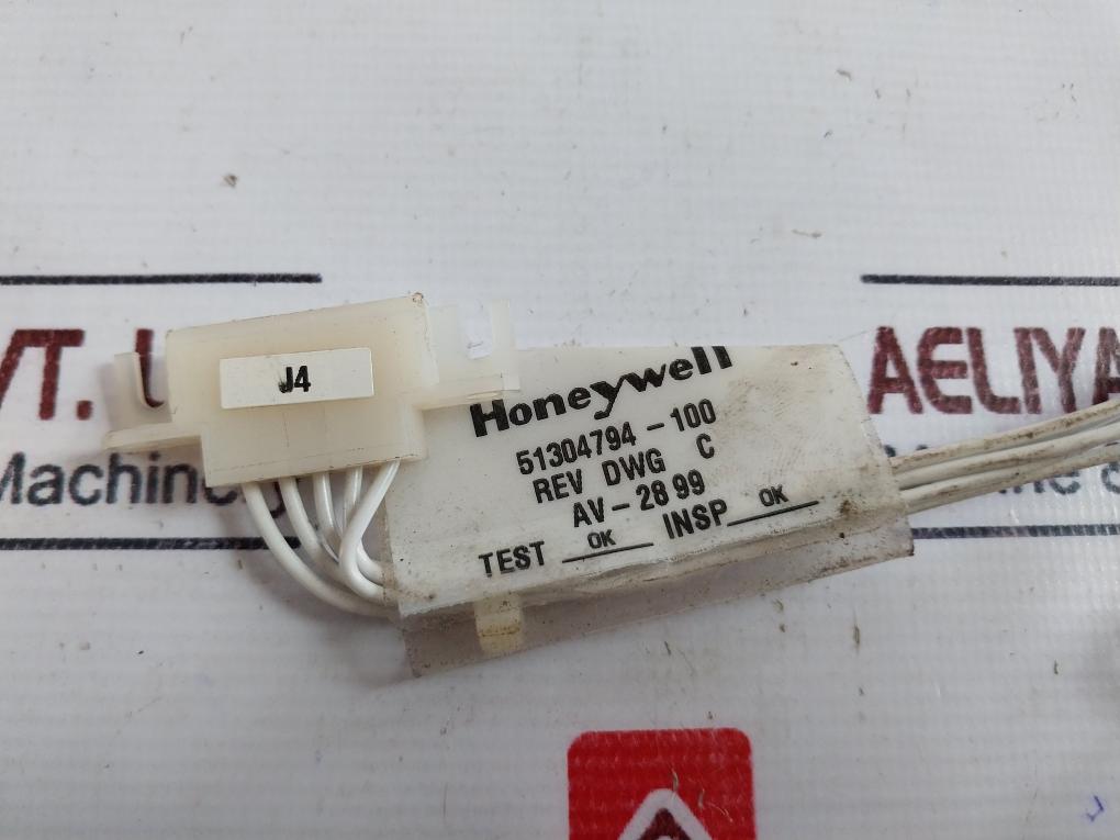 Honeywell 51304794-100 Wda Power Cable Rev Dwg C C&k 7201