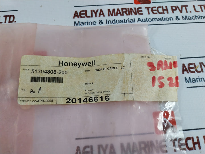 Honeywell 51304808-200 Wda I/F Cable