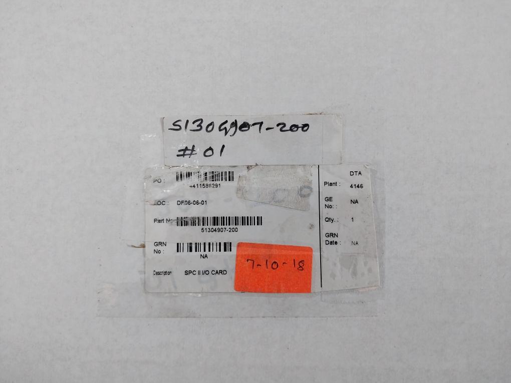 Honeywell 51304907-200 Spc Ii I/o Card Printed Circuit Board Module